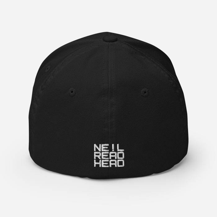 NRD - Fitted Cap - Black - Back