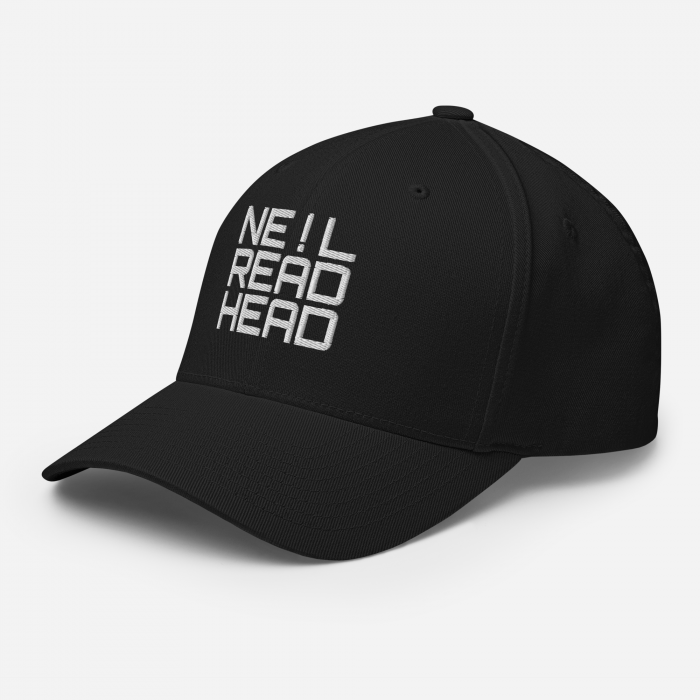 NRD - Fitted Cap - Black - Left Angle