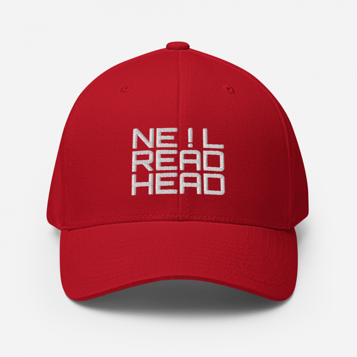 NRD - Fitted Cap - Red - Front