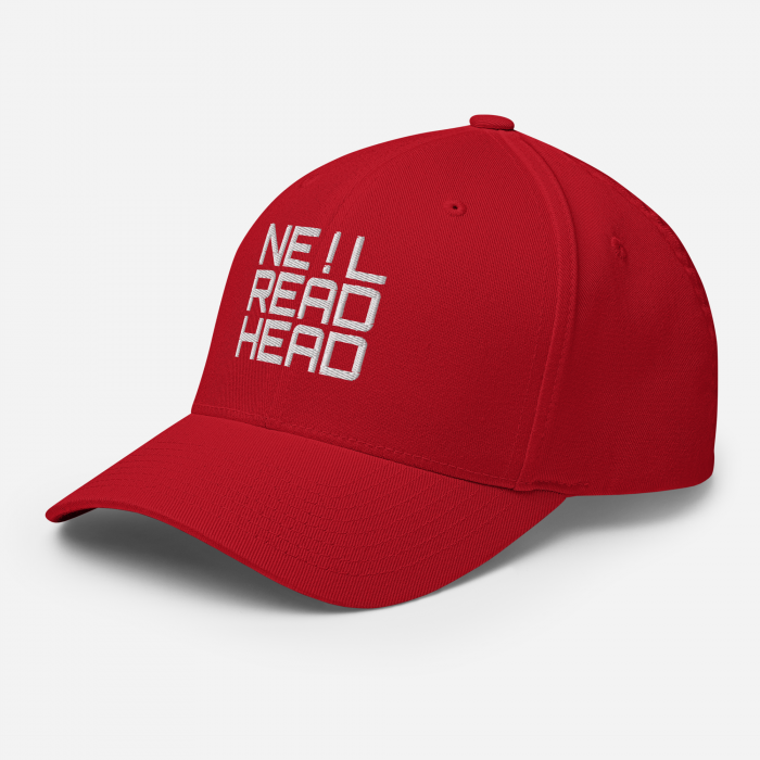 NRD - Fitted Cap - Red - Left Angle