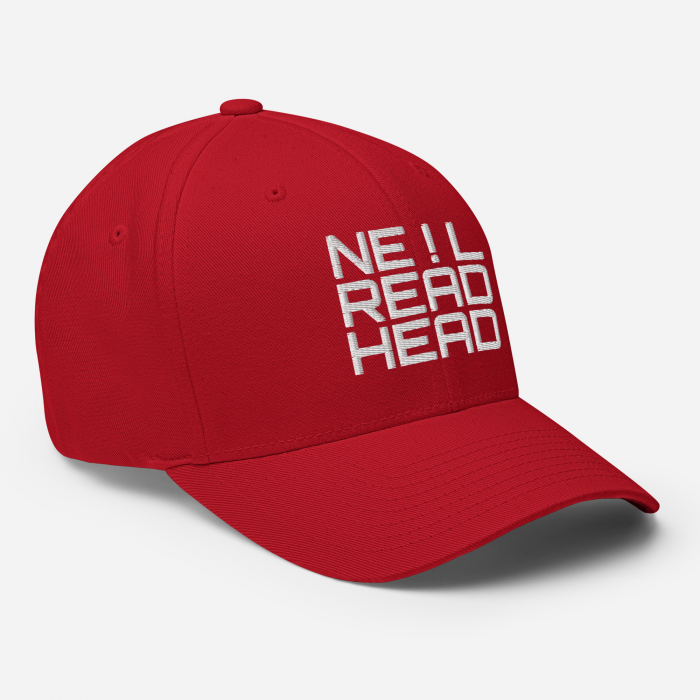 NRD - Fitted Cap - Red - Right Angle