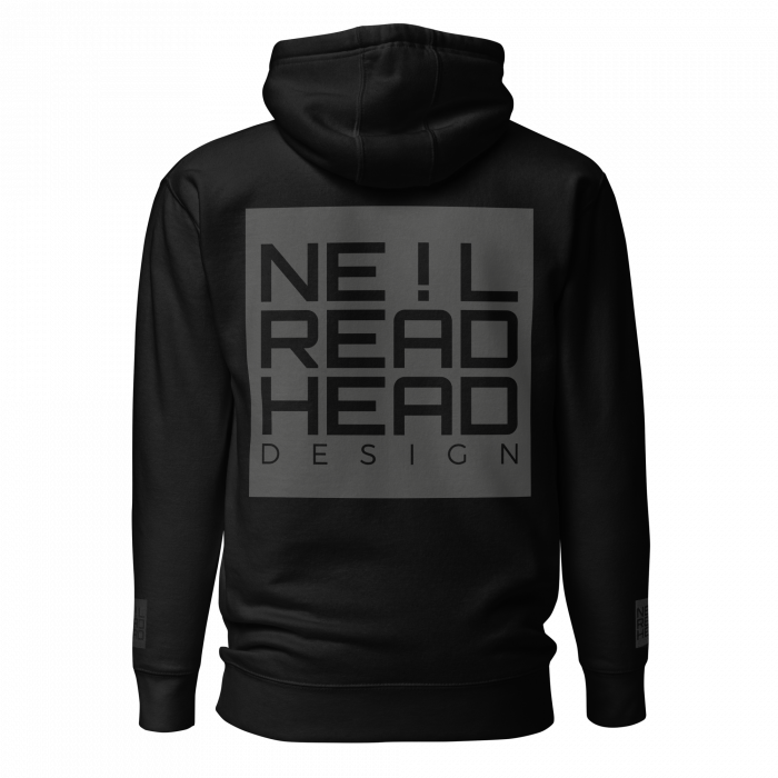 NRD - Unisex Hoodie - Black - Image 3
