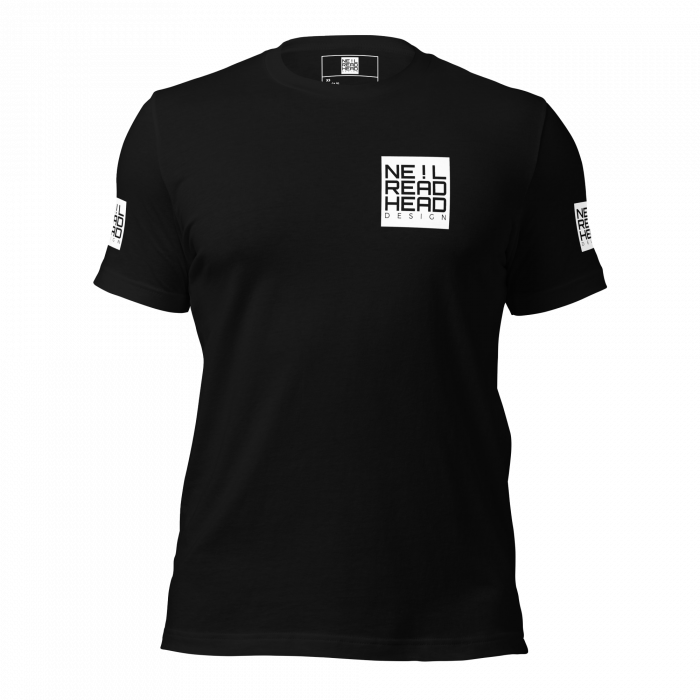 Neil Readhead Design - Unisex t-shirt - Black - Front