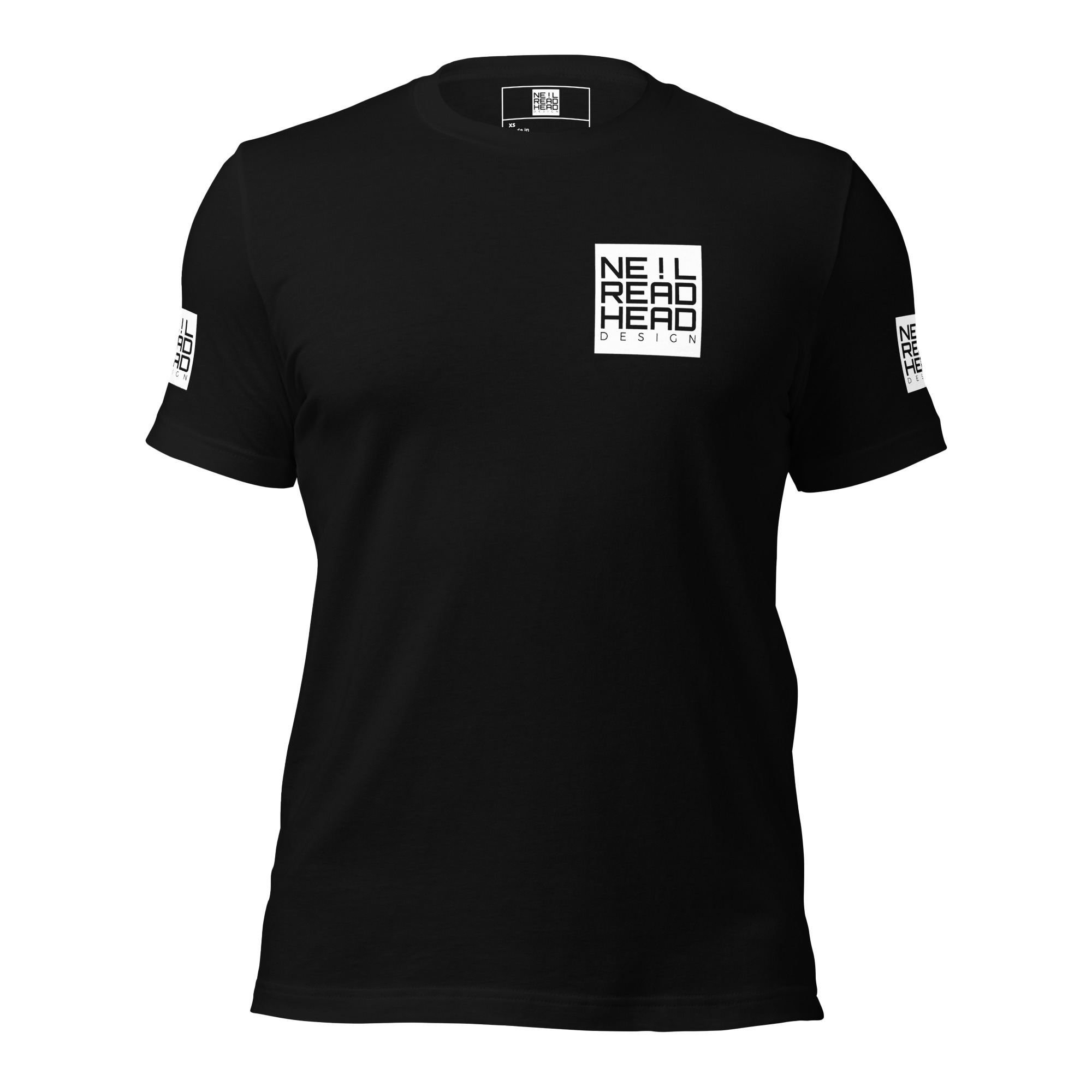Neil Readhead Design - Unisex t-shirt - Black - Front