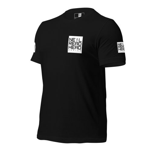 Neil Readhead Design - Unisex t-shirt - Black - Left