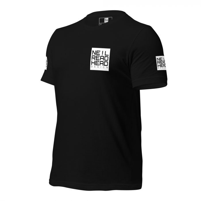 Neil Readhead Design - Unisex t-shirt - Black - Left