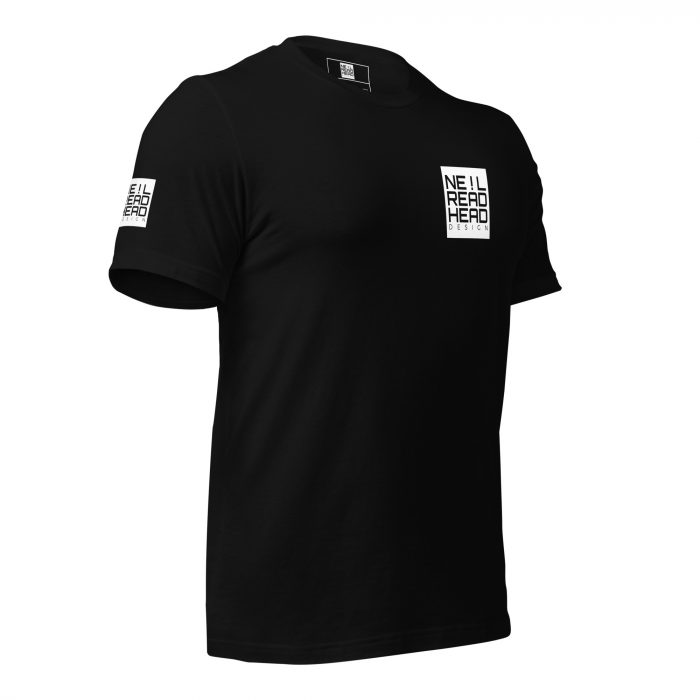 Neil Readhead Design - Unisex t-shirt - Black - Right