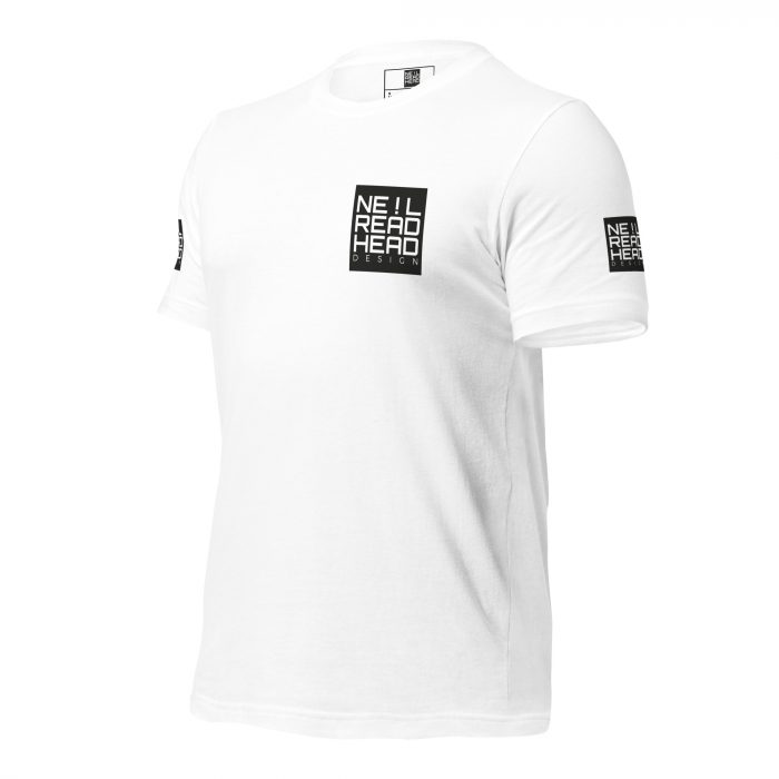 Neil Readhead Design - Unisex t-shirt - White - Left