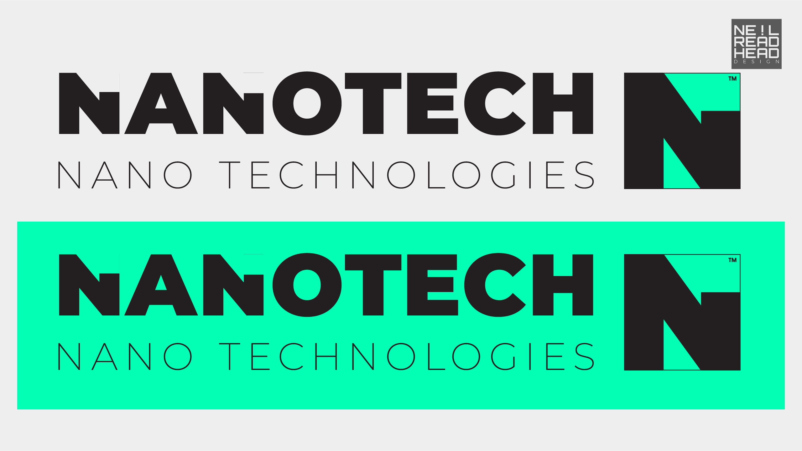 NanoTech Logo Type by Neil Readhead