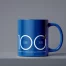 Soroptimist International - Manchester 100th Anniversary logo and marketing by Neil Readhead - Mug dark blue